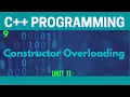 Constructor Overloading in C
