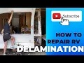 How to fix RV Delamination Repair Tips Supplies EASY step by step guide