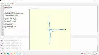 Python turtle game basics part1