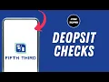 How to Deposit Checks with Fifth Third Mobile App