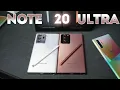 Note 20 Ultra Compared to note 10 Note 9