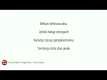 Mario G Klau Ft. Angelo Klau - Terlalu Rindu (Lirik Lagu)