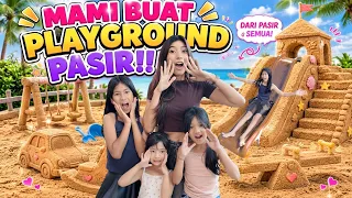 DISTA DOMINIQUE DARLEEN MAIN DI PLAYGROUND PASIR!! #viralvideo #viralvideos