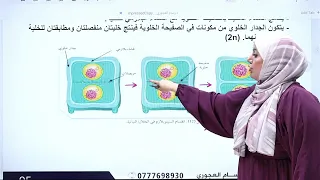 الاحياء توجيهي 2008 الوحده الثانيه دورة الخلية مع الدكتورة وسام العجوري 
