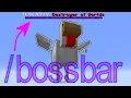 Redstone Commands Episode 32 - Bossbar Java Edition 1 19 4