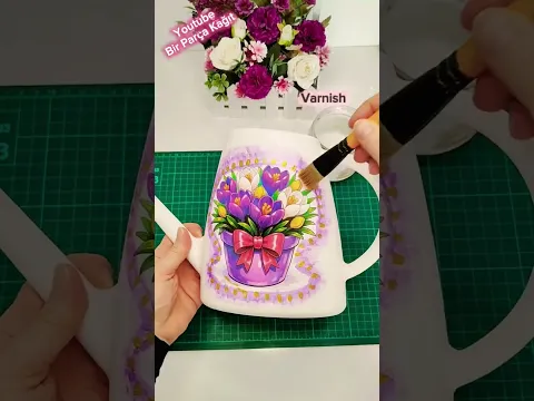 DIY decoupage - with copy paper