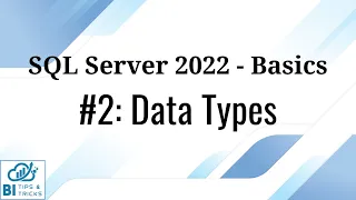 SQL Server Data Types