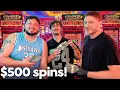 We Put 250 000 Into Slot Machines 500 SPINS
