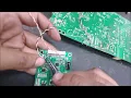 VIZIO TV V505 j09 no backlight how to use universal led driver board