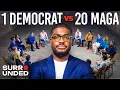 1 Democrat vs 20 MAGA Republicans ft Isaiah Martin Surrounded