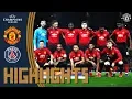 Highlights Manchester United 0-2 PSG UEFA Champions League