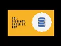 SQL What is distinct keyword What is Order by clause What is Top clause Let s see it practically
