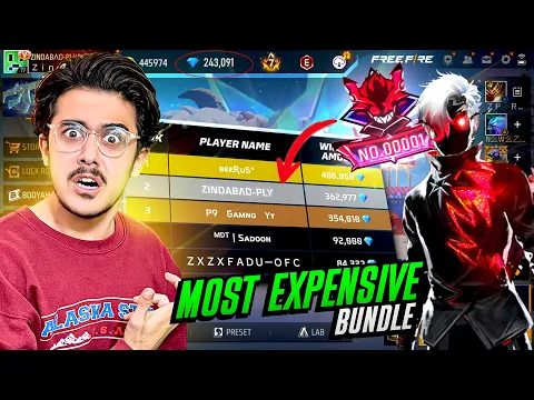 Video Thumbnail: This New 0.0001 Bundle Costs 5,00,000 Diamonds 😱 | Will I Get It? - Free Fire