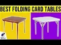 10 Best Folding Card Tables 2019