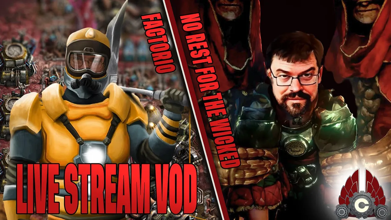 No Rest For The Wicked Sponsored By Moon Studios | Factorio | January 23rd