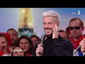Matt Pokora et la chorale d'Optic 2000 chantent Tombés