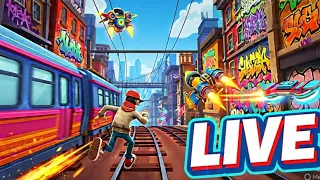 “LIVE Subway Surfers Gameplay 🎮 | Can I Beat My High Score?”