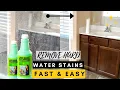 How To Remove Hard Water Stains on Glass Shower Doors With BioClean Hard Water Stain Remover