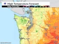 More clouds today fewer marine clouds and warmer Friday