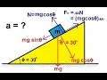 Download Lagu Physics - Mechanics: The Inclined Plane (2 of 2) With Friction