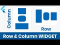 Flutter Row and Column Widgets Explained with Examples Flutter Tutorial