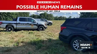Authorities investigate discovery of human remains in Delaware County OK