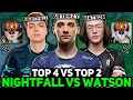 Download Lagu TOP 4 RANK NIGHTFALL vs TOP 2 RANK WATSON! ARTEEZY picked ENIGMA with NIGHTFALL vs WATSON!