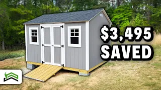 Don't Buy a Shed Until You Watch This | Complete 10x12 DIY Build