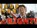 Tony Stark Was Right The Argument for Team Ironman