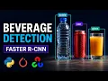 Beverage Detection using Faster R-CNN Custom Object Detection with PyTorch