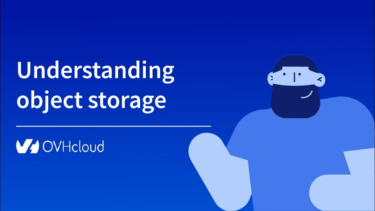 Object Storage Animated character animation video