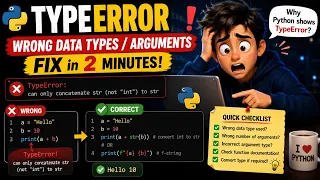 How to Fix TypeError in Python Type Casting Data Types Explained