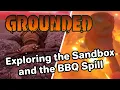 Grounded Getting into the Sandbox Getting Charcoal Chunks to Craft the Oven