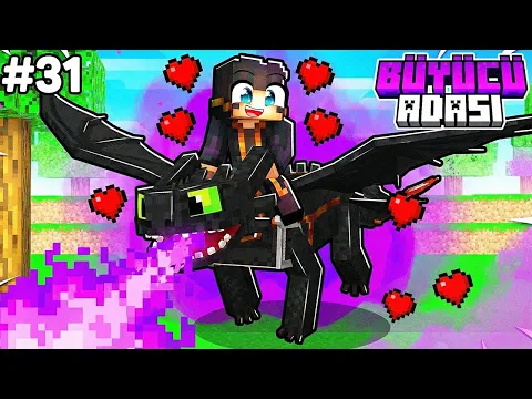 Video Thumbnail: Canım Dişsizimle Tekrar Kavuştuk! 🐲 | Minecraft Büyücü Adası #31