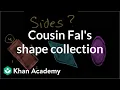 Cousin Fal s shape collection Geometry Early Math Khan Academy