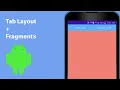 Tab Layout With Deferent Fragments Android Studio Tutorial