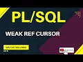 weak ref cursor in pl sql pl sql tutorial cursors in pl sql