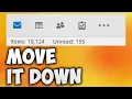 How to Move Navigation Bar to Bottom Outlook - Change Navigation Bar in Outlook From Side to Bottom
