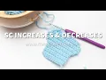 Increases and Decreases SC2tog in Single Crochet