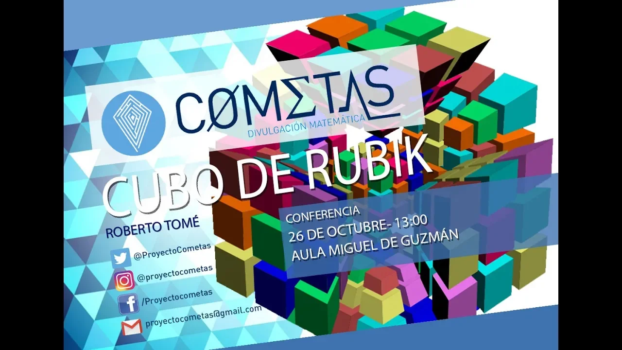 Teoría de grupos y el cubo de Rubik | Roberto Tomé
