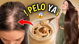 RELLENA HUECOS Y CRECE TU PELO COMO LOCO! 😱 El Secreto del Hueso de Aguacate y Clavos ✨
