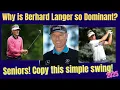 Bernhard Langer Swing and Game Analysis - 47 wins on the Champions Tour
