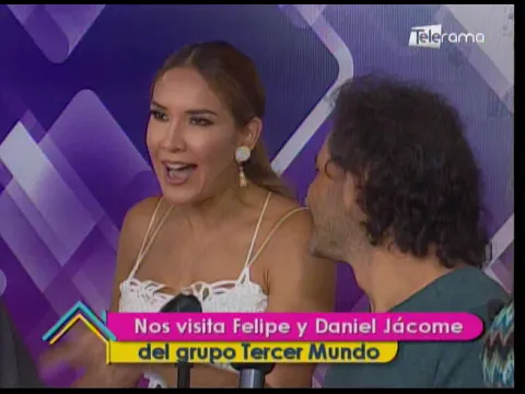 Nos visita Felipe y Daniél Jácome del grupo Tercer Mundo