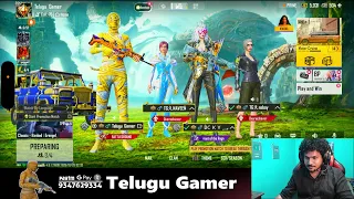 SOLO VS SQUAD | Letter Squad | BGMI Telugu