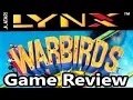 Warbirds Atari Lynx Review - The No Swear Gamer Ep 574