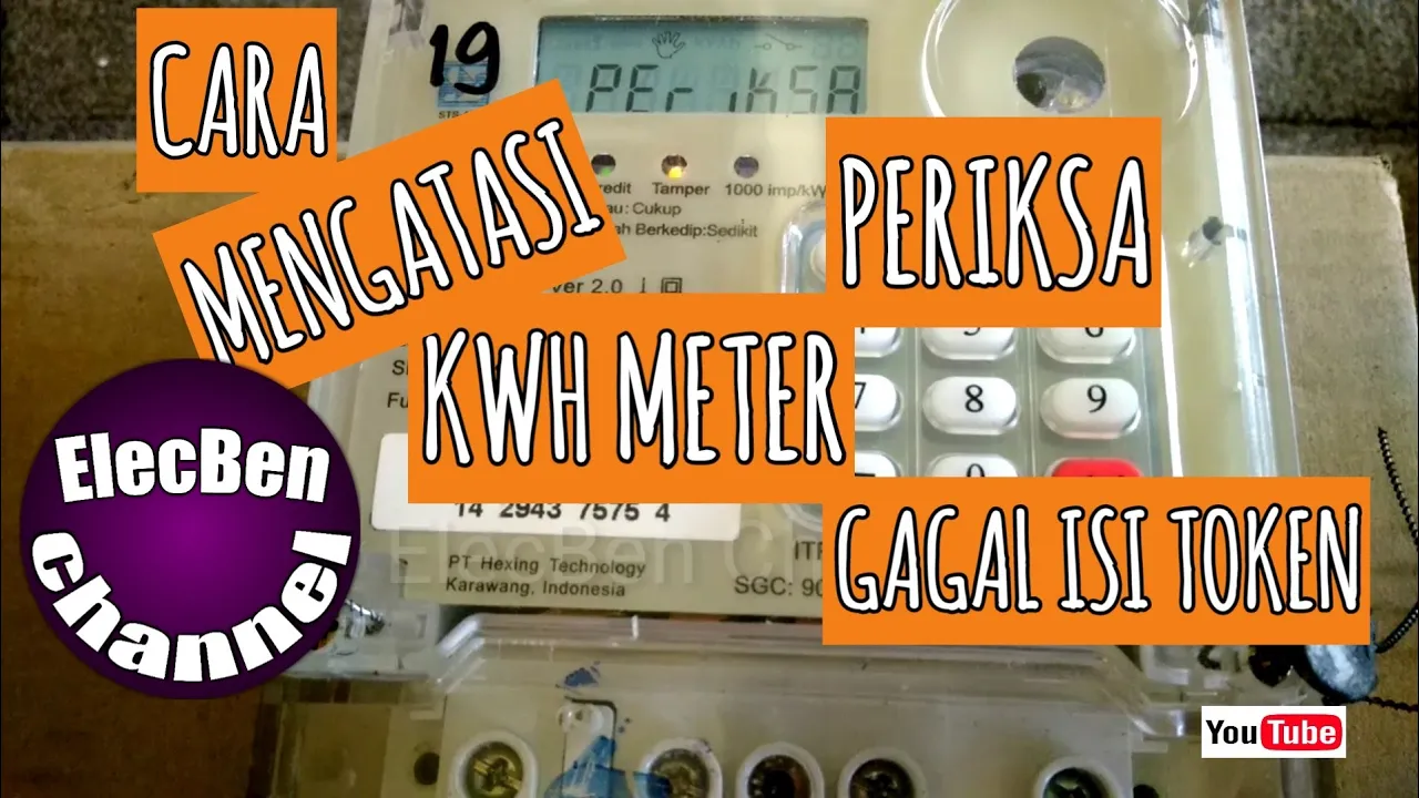 cara mengatasi kwh periksa terbaru 2020 joss..., jangan buru buru telp pln. 