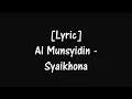 Download Lagu Al Munsyidin - Syaikhona (Lirik)