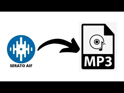 Download MP3 Convert Serato dj mixes from aif to mp3 format using AUDACITY