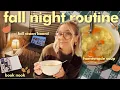 Lagu cozy fall evening routine 🍂☁️ homemade soup, making a book \