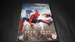 unboxing spider man homecoming dvd